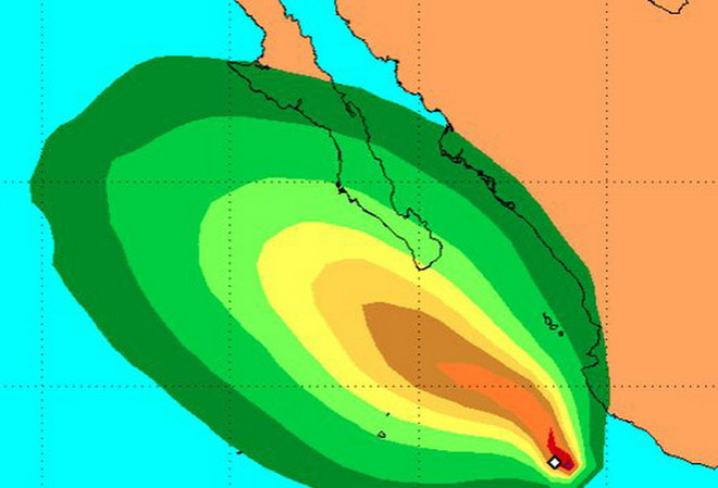 Hơn 1.000 người dân Mexico phải sơ tán do bão Norbert hoành hành ảnh 1