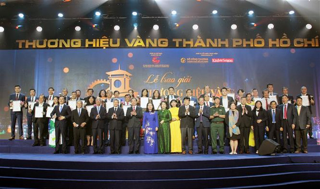 Trao giải thưởng "Thương hiệu vàng TP.HCM" lần thứ 2 năm 2021 ảnh 1