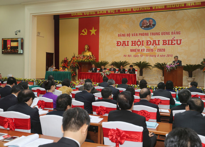 Tổng Bí thư dự Đại hội Đảng bộ Văn phòng Trung ương Đảng ảnh 1