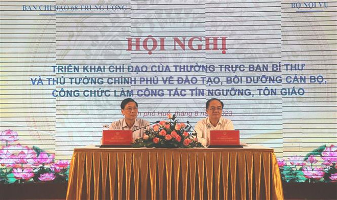 Nâng cao nghiệp vụ cho cán bộ, công chức làm công tác tín ngưỡng ảnh 1