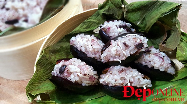 Xôi hạt trám và xôi trám cốt dừa: Gói trọn hương vị mùa Thu ảnh 4