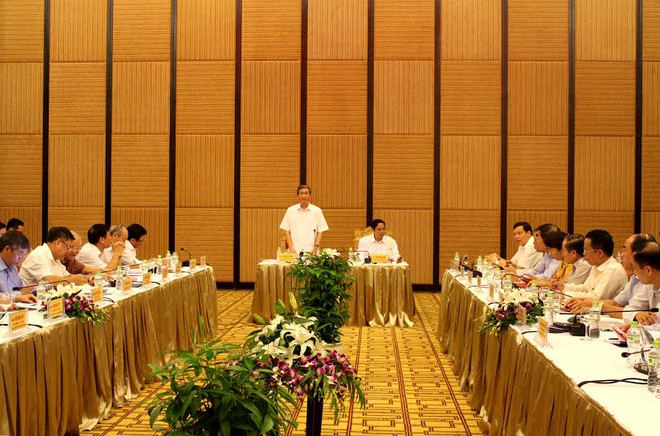 Tiểu ban Văn kiện Đại hội Đảng làm việc với Thường vụ Quảng Ninh ảnh 1