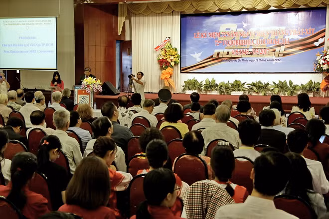 Kỷ niệm 72 năm Ngày chiến thắng phátxít tại Thành phố Hồ Chí Minh ảnh 1
