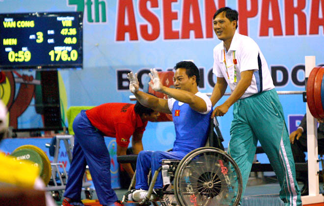 Asian Para Games 2014: Chờ “Vàng” của lực sỹ Lê Văn Công ảnh 1