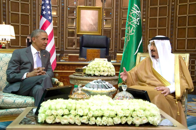Ông Obama và Quốc vương Saudi Arabia thảo luận tình hình Trung Đông ảnh 1