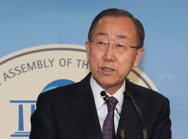 Ông Ban Ki-moon tuyên bố không tranh cử tổng thống Hàn Quốc ảnh 1