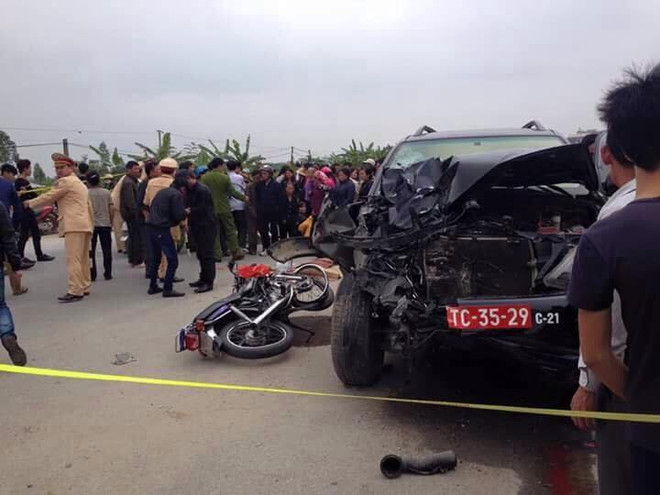 Hưng Yên: Xe quân đội gây tai nạn làm 4 người chết chiều 30 Tết ảnh 1