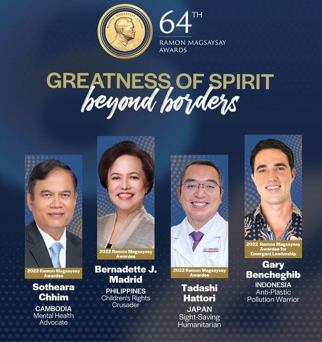 Công bố bốn chủ nhân của giải thưởng mệnh danh "Nobel của châu Á" ảnh 1