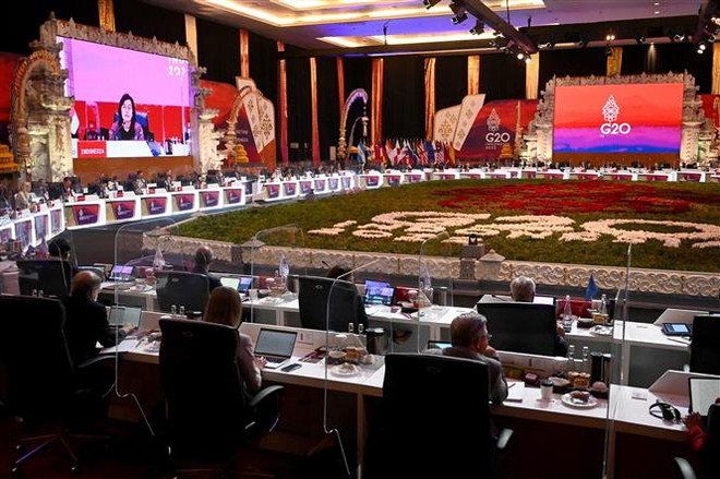 Indonesia kêu gọi nghị viện G20 giải quyết các thách thức toàn cầu ảnh 1