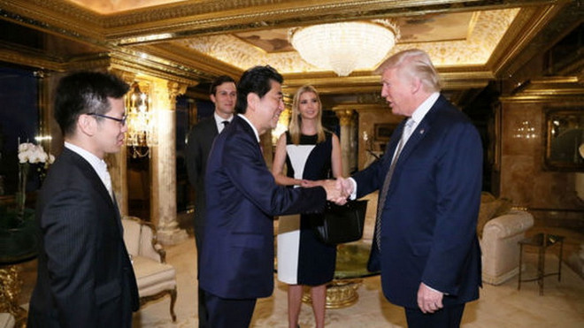 Mỹ và Nhật Bản xúc tiến cuộc gặp Trump-Abe sau lễ nhậm chức ảnh 1