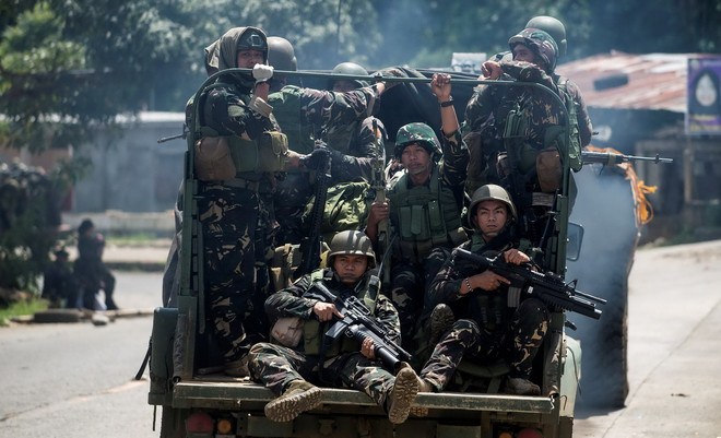 Tình báo Philippines không đánh giá đúng quy mô phiến quân ở Marawi ảnh 1