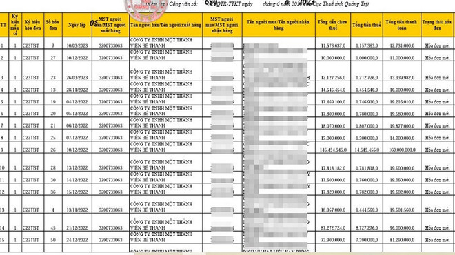 Quảng Trị phát hiện nhiều doanh nghiệp “ma” trốn thuế, mua bán hóa đơn ảnh 1