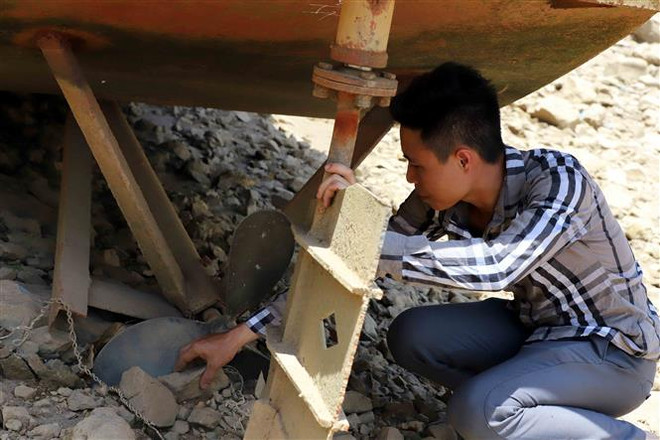 Hồ thủy điện Sơn La cạn trơ đáy, nắng nóng gây thiệt hại cho người dân ảnh 2