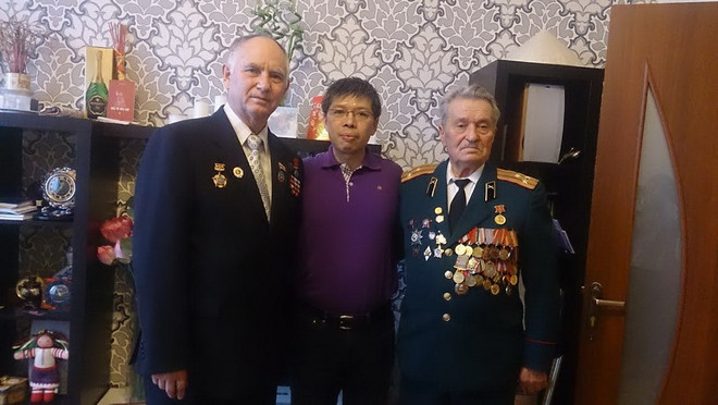 Tình cảm với Bác của các cựu chuyên gia Liên Xô ở St. Petersburg ảnh 1