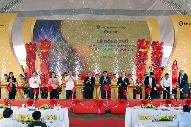 4.600 tỷ đồng đầu tư xây dựng công viên đẳng cấp quốc tế tại Hà Nội ảnh 1