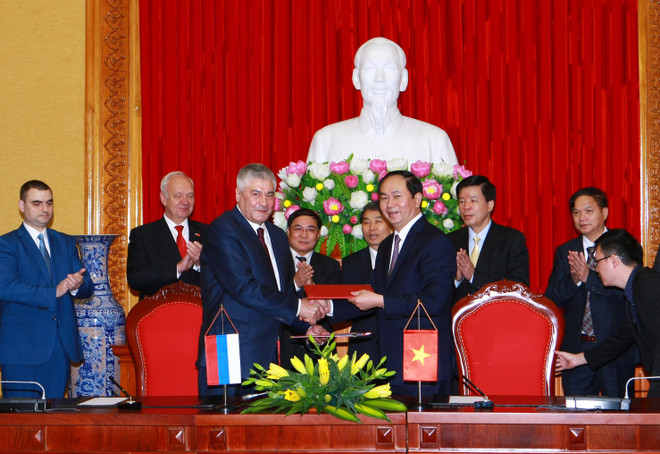 Việt Nam-Liên bang Nga ký kết chương trình hợp tác an ninh ảnh 1