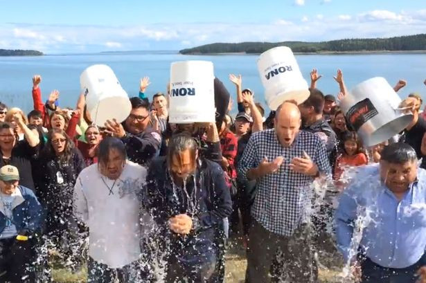 Leonardo DiCaprio dội nước đá và thách thức thủ tướng Canada ảnh 1