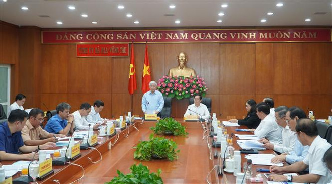 Đoàn Kiểm tra của Ban Bí thư làm việc tại tỉnh Bà Rịa-Vũng Tàu ảnh 1