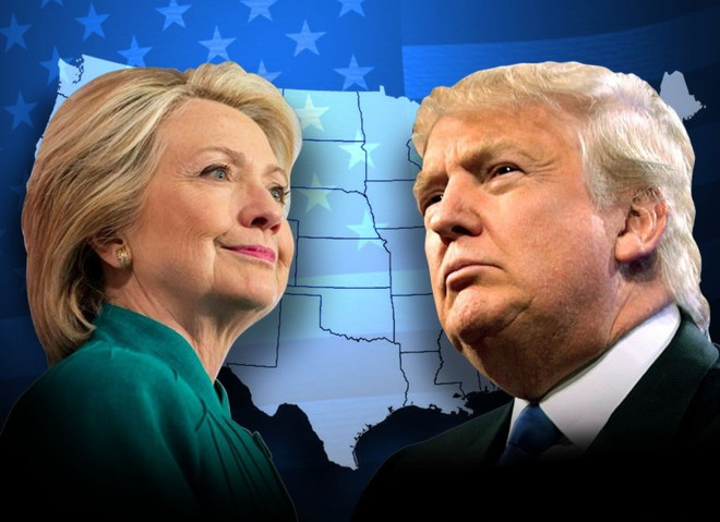 Bầu cử Mỹ: Bà Clinton và ông Trump tiến sát chiến thắng bầu sơ bộ ảnh 1