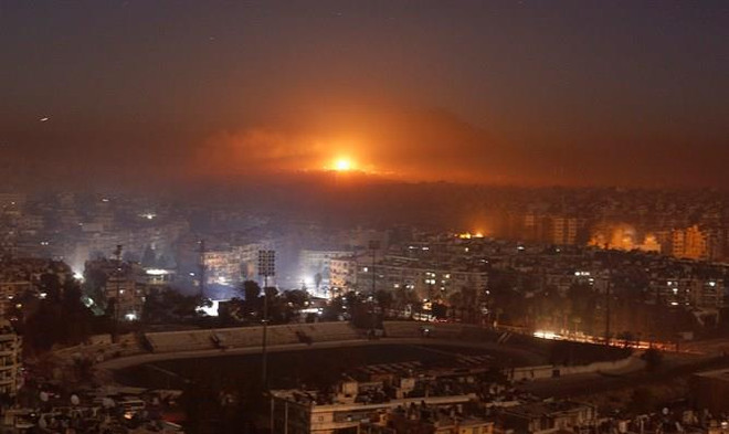 Syria đẩy lùi các cuộc không kích của Israel tại Aleppo ảnh 1