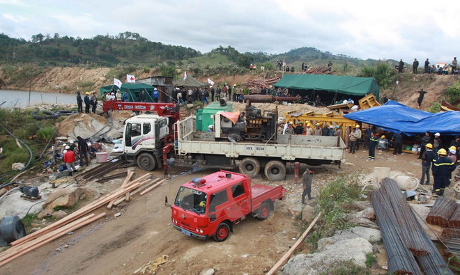 Vụ sập hầm thủy điện Lâm Đồng: Đào thêm đường hầm phụ hai ảnh 1