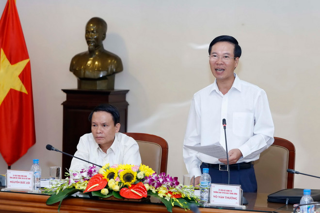 Trưởng Ban Tuyên giáo đánh giá cao định hướng phát triển của TTXVN ảnh 1