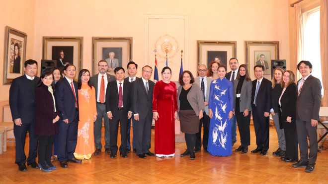 Đoàn đại biểu thành phố Hà Nội thăm và làm việc tại Hy Lạp ảnh 2