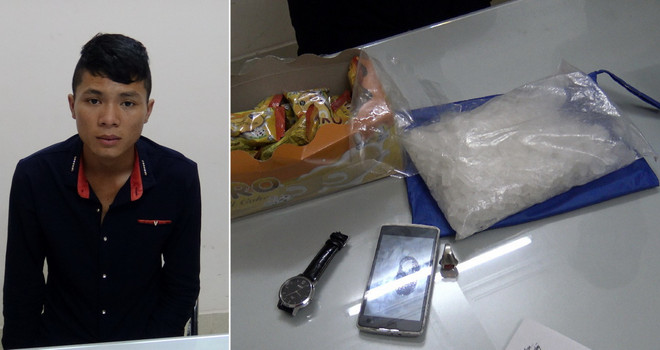 Công an Hải Phòng phá nhanh vụ án vận chuyển 1kg ma túy đá ảnh 1