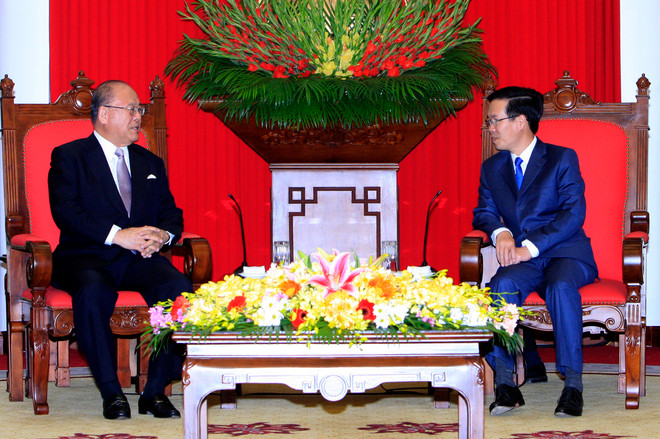 Ông Võ Văn Thưởng tiếp cố vấn liên minh nghị sỹ Nhật-Việt ảnh 1