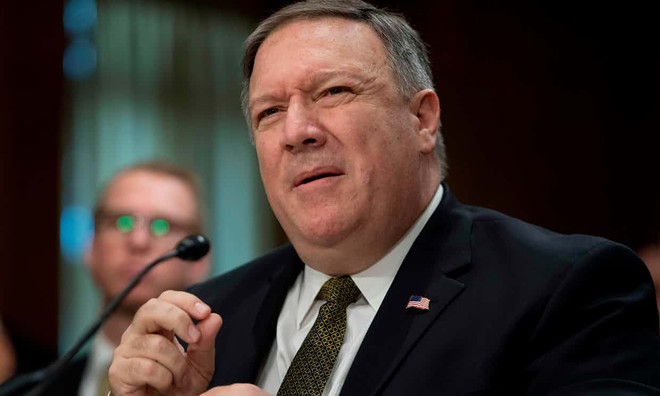 Ngoại trưởng được đề cử của Mỹ Mike Pompeo. (Nguồn: AFP) Ủy ban Thượng viện Mỹ phê chuẩn ông Mike Pompeo làm ngoại trưởng ảnh 1