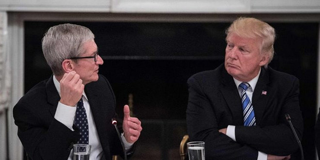 Apple chi hàng triệu USD vận động hành lang chính quyền Trump ảnh 1