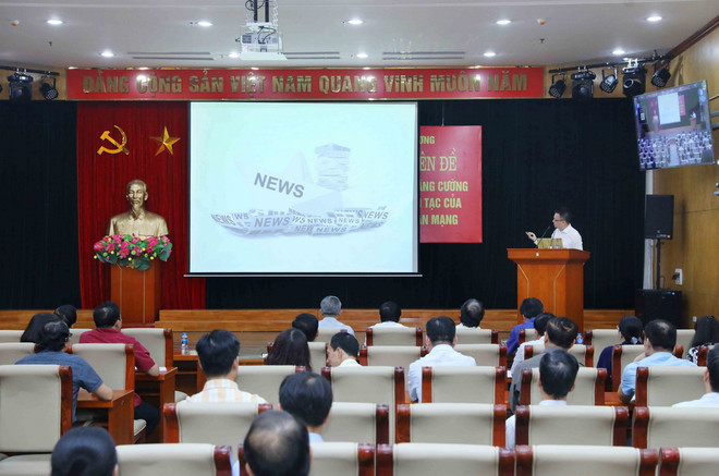 Đảng ủy Khối các cơ quan TW tổ chức hội nghị chuyên đề về tin giả ảnh 2