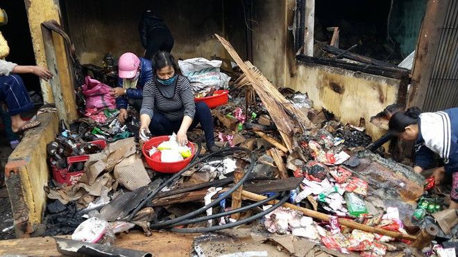 Vụ cháy chợ Ba Đồn: Hỗ trợ mỗi gian hàng bị cháy 5 triệu đồng ảnh 1