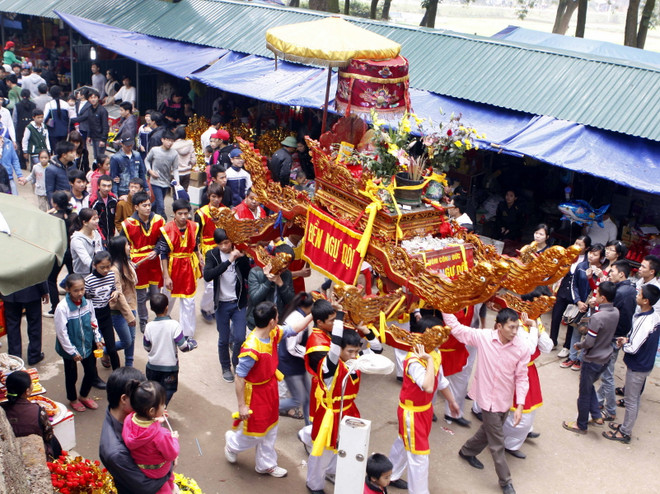 Hà Nội: Khởi đúc tượng Đức Thánh Tản tại đền Thượng ảnh 1