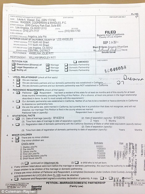 Brad Pitt "rất tức giận" khi nhận đơn ly hôn của Angelina Jolie ảnh 12