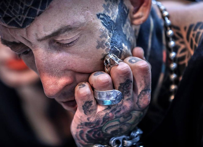 [Photo] Mê mẩn với những tác phẩm nghệ thuật trên cơ thể con người ảnh 4