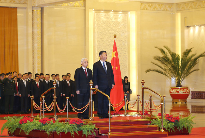 Lễ đón chính thức Tổng Bí thư Nguyễn Phú Trọng thăm Trung Quốc ảnh 2