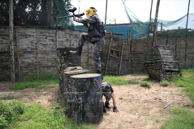 Giới trẻ Hà Thành "phát sốt" với môn thể thao bắn súng sơn ảnh 7