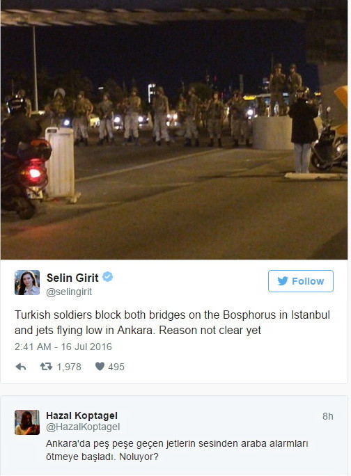 Facebook, Twitter và YouTube bị chặn trong đảo chính ở Thổ Nhĩ Kỳ ảnh 3