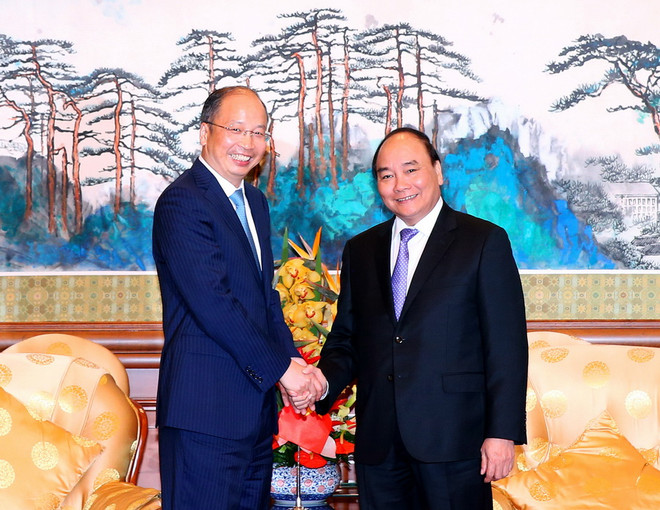 Thủ tướng tiếp các ngân hàng, tập đoàn hàng đầu Trung Quốc ảnh 1