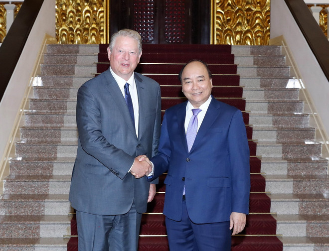Thủ tướng Nguyễn Xuân Phúc tiếp cựu Phó Tổng thống Hoa Kỳ ảnh 1