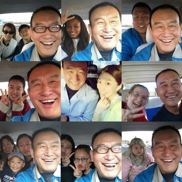 Tài xế taxi chụp 30.000 bức ảnh "tự sướng" với khách hàng ảnh 1