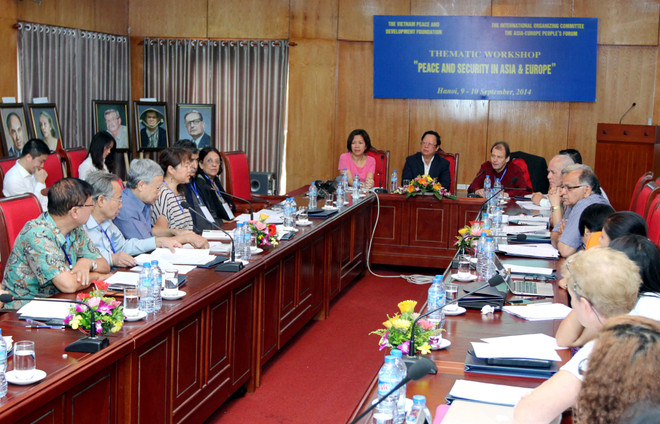 Các tổ chức Á, Âu thảo luận tại Hà Nội về hòa bình và an ninh ảnh 1