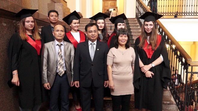 Những thạc sỹ ngôn ngữ, văn học Việt Nam đầu tiên ở Ukraine ảnh 2