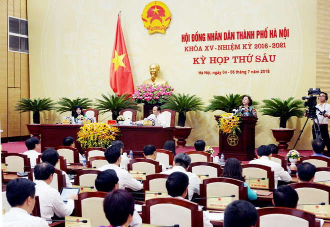 Khai mạc Kỳ họp thứ 6 Hội đồng Nhân dân thành phố Hà Nội khóa XV ảnh 2