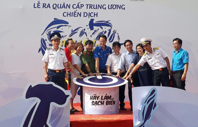 Ra quân cấp trung ương Chiến dịch “Hãy làm sạch biển” năm 2018 ảnh 1