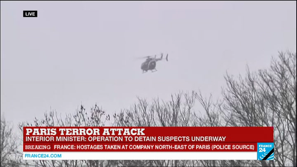 Xảy ra một vụ bắt giữ con tin tại khu vực đông bắc Paris ảnh 1