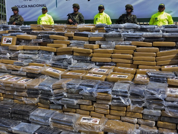 Colombia và Mexico thu giữ hơn 2 tấn cocaine ở sân bay ảnh 1