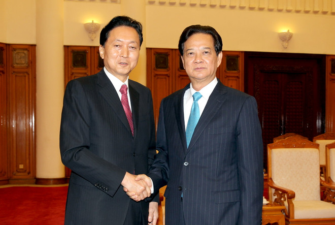 Thủ tướng tiếp cựu Thủ tướng Nhật Bản Yukio Hatoyama ảnh 1
