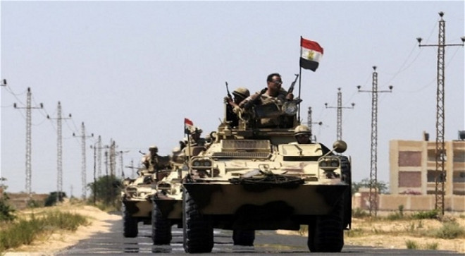 Quân đội Ai Cập tăng cường tại bán đảo Sinai. (Nguồn: maltatoday.com.mt) Ai Cập bắt đầu thiết lập vùng đệm dọc biên giới với Gaza ảnh 1
